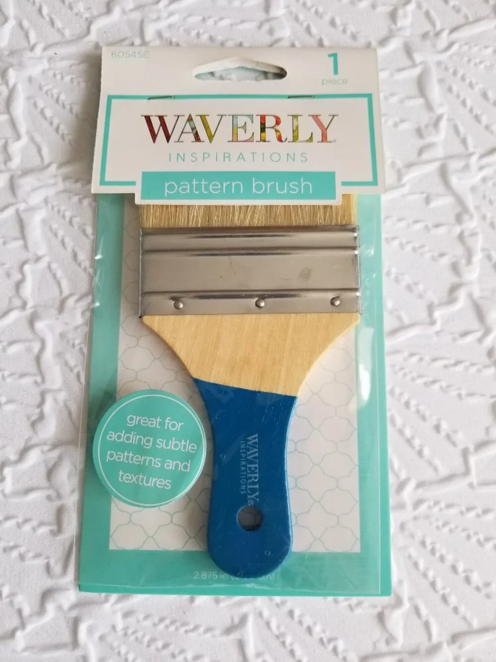 3 inch Waverly Inspirations Pattern Brush Set of 3